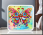 Preview: Diamond Painting DIY 5D Diamant-Malerei-Uhr-Set